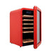 Cavecool Retro Apatite Wine Fridge - 49 bottles - Single zone - Red