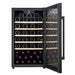 Cavecool Raw Citrine Wine Fridge - 56 bottles - 1 zone - Black