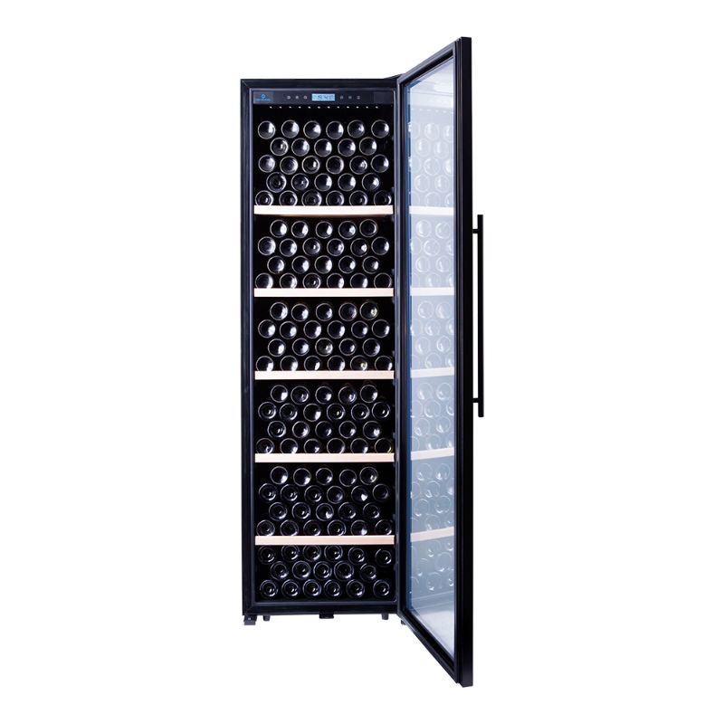 Cavecool Passion Mica - 248 bottles - 1 zone - Black glass door