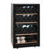 Cavecool Chill Ruby Wine Fridge - 34 bottles - Dual zone - Black