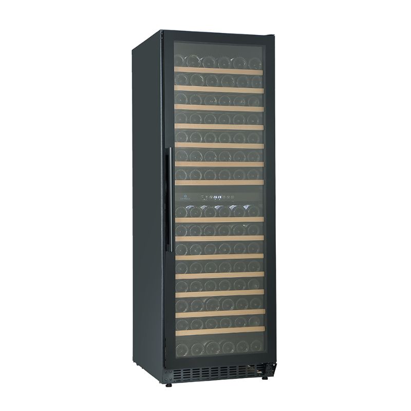 Cavecool Affection Onyx Wine Fridge - 171 bottles - Dual zone - Black