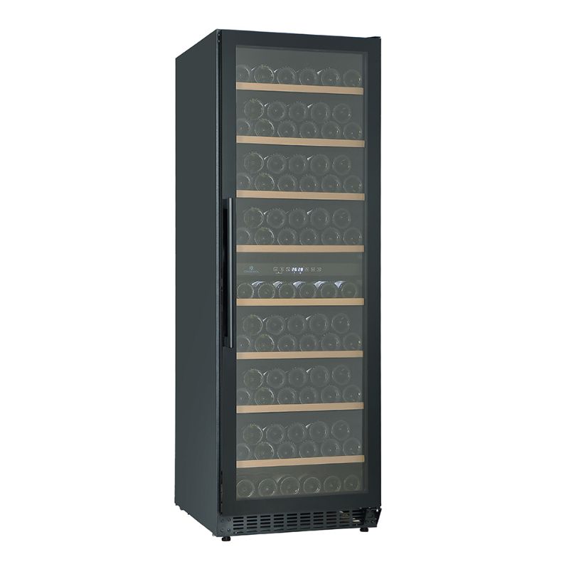 Cavecool Affection Onyx - Essential Edition - 171 bottles - Dual zone - Black