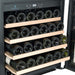 Cavecool Morion Dravite Wine Fridge - 36 bottles - 1 zone - Black - Integrated