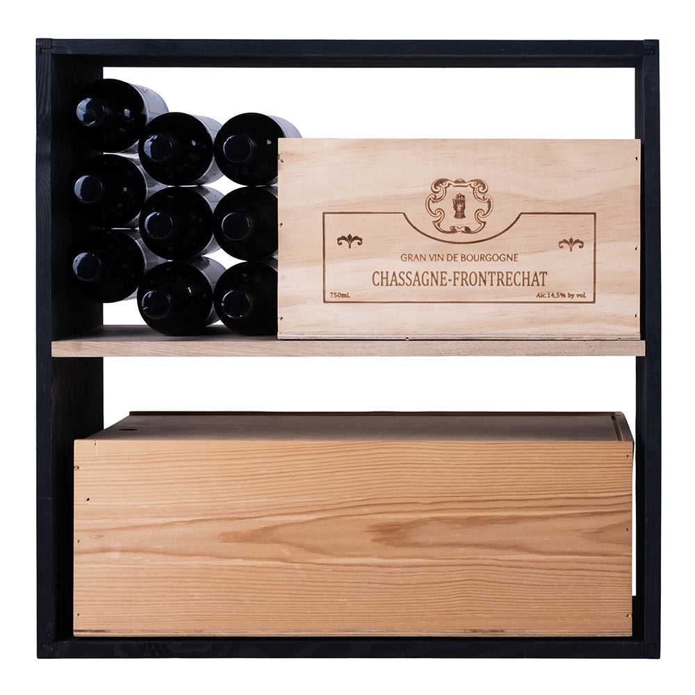 Caverack Modular Wine Rack System - Fixed Shelves - CENZO