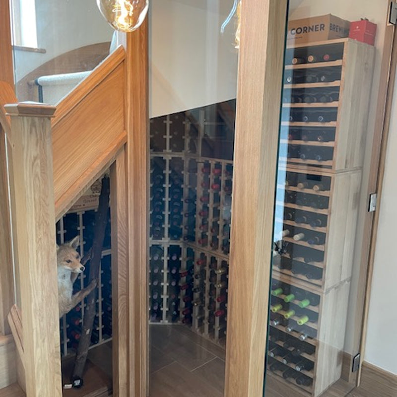 Caverack Modular Wine Rack System - 18 Bottles - HALF ALDA