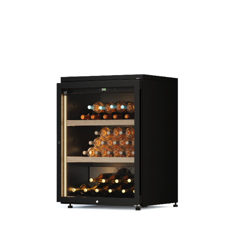 IP Industrie - Parma System NCK151CF Metal Black - Wine/Cheese/Meat/Cigars