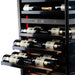 Pevino Imperial 96 bottles Wine Fridge - 2 zones - Matte black steel