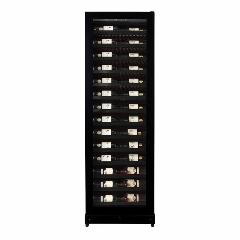 Pevino Imperial 96 bottles Wine Fridge - 1 zone - Matte black steel