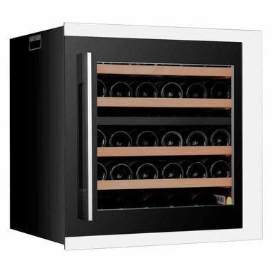 Pevino Majestic 30 bottles Wine Fridge - 2 zones - stainless steel - Integrated