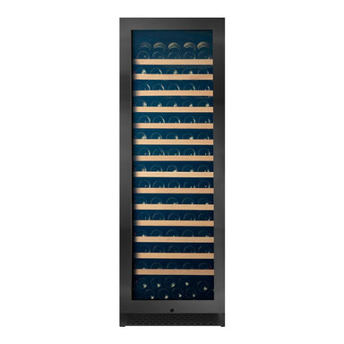 Pevino Majestic 159 bottles Wine Fridge - 1 zone - Black steel front