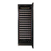 Pevino Majestic 159 bottles Wine Fridge - 1 zone - Black steel front