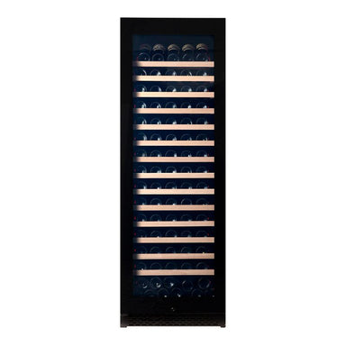 Pevino Majestic 159 bottles Wine Fridge - 1 zone - Black glass front