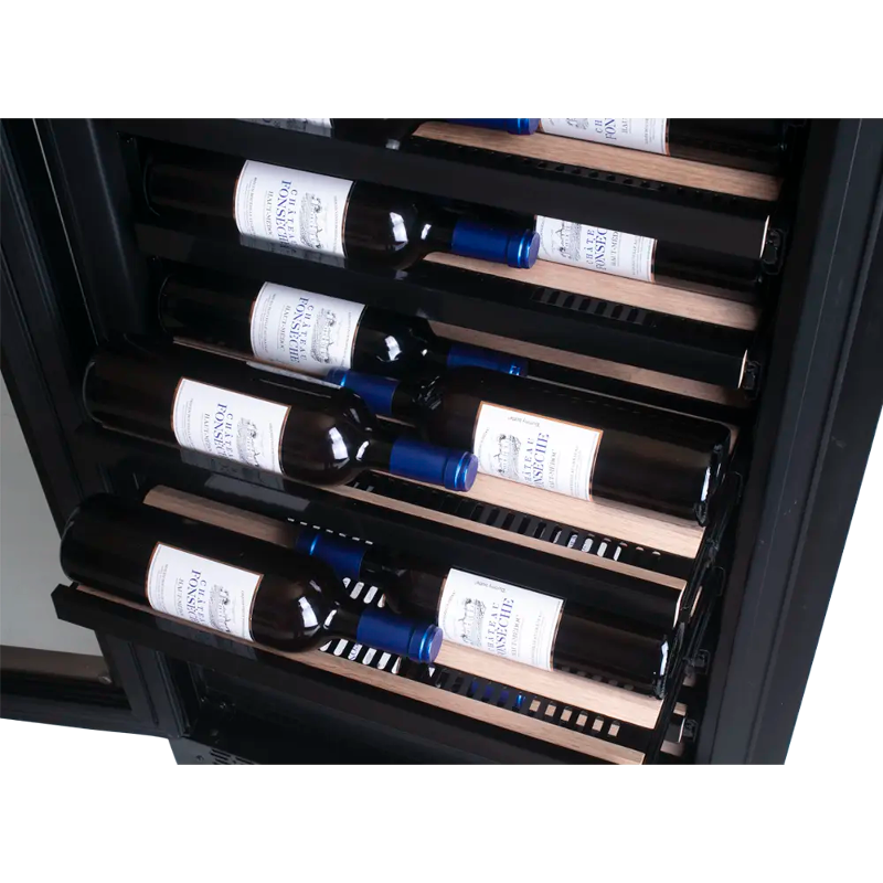 Pevino Imperial ECO 54 Bottle Wine Cooler - Single Zone - Black