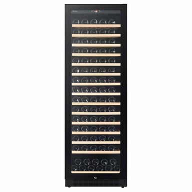 Pevino Noble 148 bottles Wine Fridge - 1 zone - Black glass front