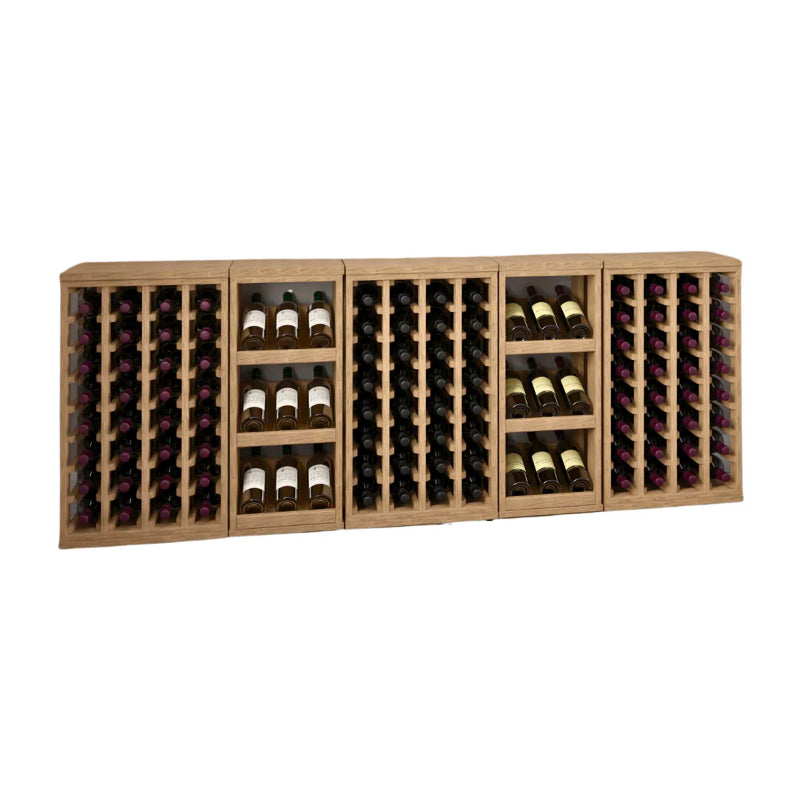 Avino Base Unit - 9 Bottle Triple Scallop Wine Rack