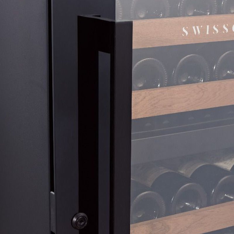 Swisscave Premium Integrated - Dual Zone 42 Bottle Wine Cooler - WLI-160DF