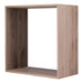 Caverack Modular Wine Rack System in Oak - ENZO angled full view