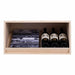 Caverack Modular Wine Rack System in Pine - 7 Bottles - HALF ANDINO front view display option