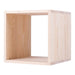 Caverack Modular Wine Rack System in Pine - QUARTER FICO front view on angle