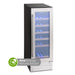 Montpellier - WC19X - Slimline 19 Bottle Wine Cooler in Stainless Steel Front Angled View