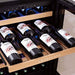 Swiss Cave Classic Dual Zone Wine Cooler, 82cm, 40 Bottles, WL155DF Pull Out Shelf Extended