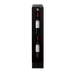 Swiss Cave Classic Single Zone Wine Cooler, 82cm, 9 Bottles, WL30F in black, front view with bordeaux bottles